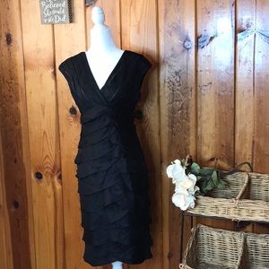 Adriana Papell  black dress size 4